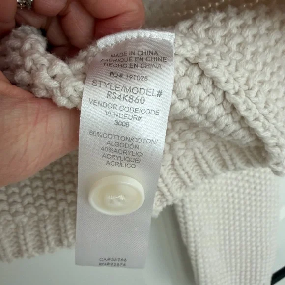 Splendid Angela chunky cotton blend cardigan - Picture 8 of 9